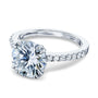 Kobelli 3.1ct Round Forever One Moissanite Ring 14k Gold MZFO62686R-3E/4.5W