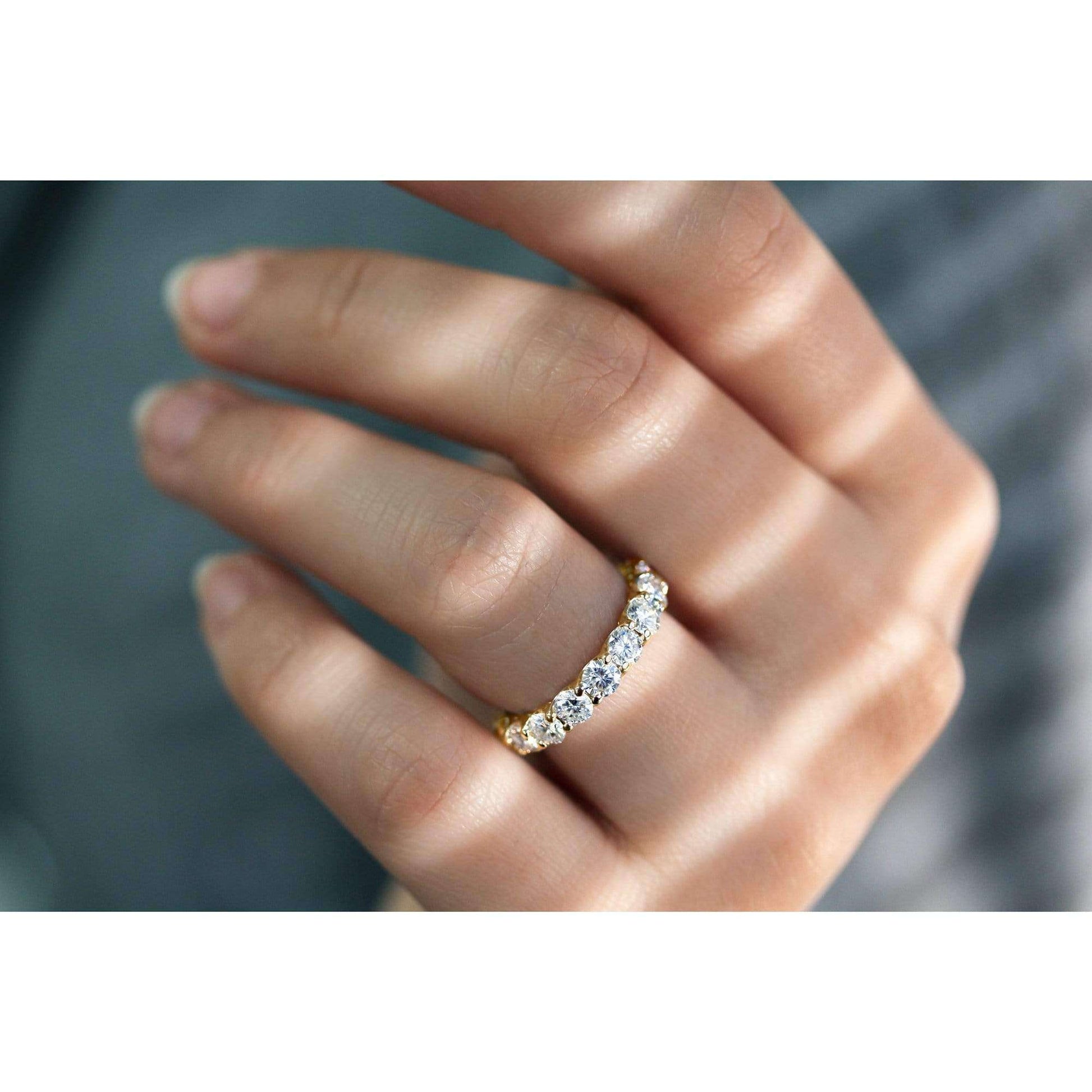 Kobelli Moissanite Eternity Ring