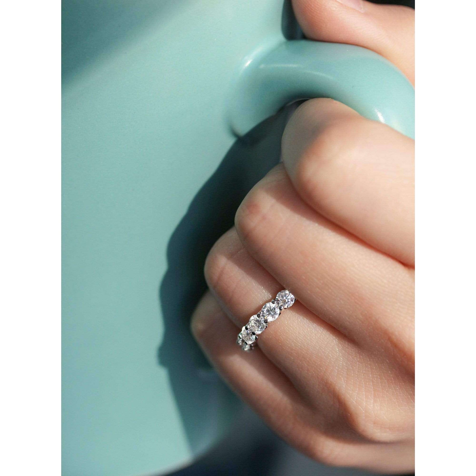Kobelli Moissanite Eternity Ring