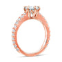 Kobelli 1ct Forever One Moissanite 6-Prong Ring Lab Diamond Band