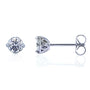 Kobelli Sunflower 3/4ctw Diamond Studs 14k White Gold 62721/W