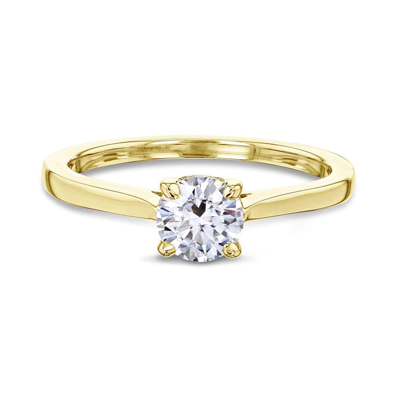 Kobelli 1/2ct Round Forever One Moissanite Solitaire Ring MZFO62733R-50E/4Y