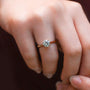 Kobelli 1ct Round Moissanite Solitaire Ring