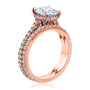 Kobelli 2ct Round Moissanite and 7/8ct TDW Lab Grown Diamond Bridal Set