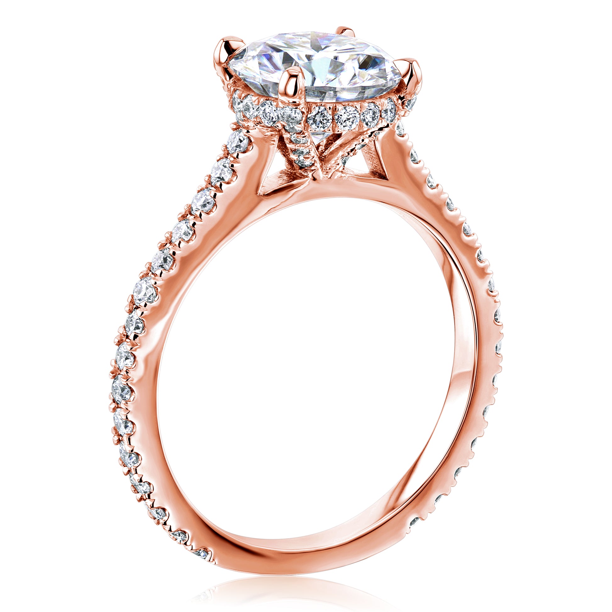 2.5 Carat Moissanite Vietta Ring