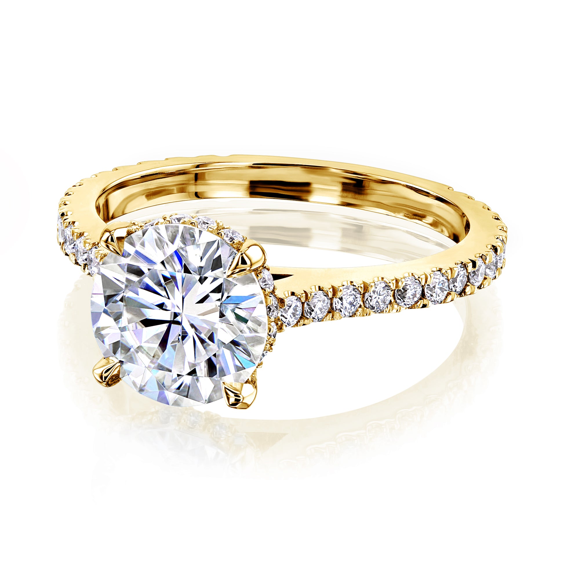 2.5 Carat Moissanite Vietta Ring