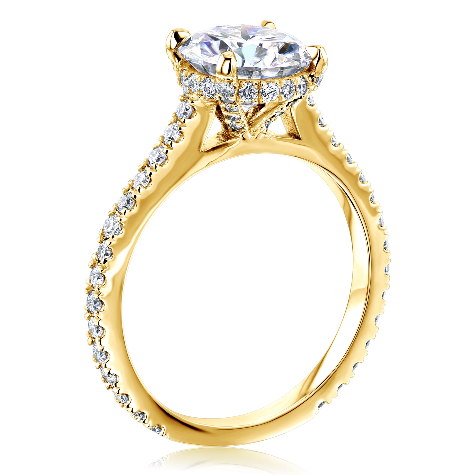 2.5 Carat Moissanite Vietta Ring