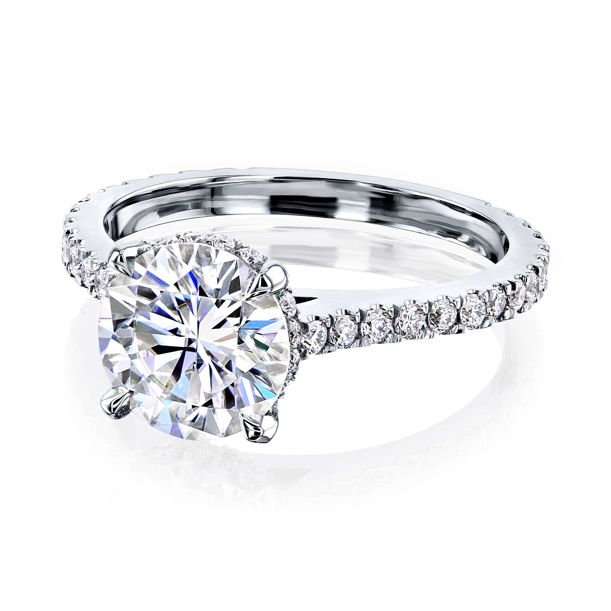 2.5 Carat Moissanite Vietta Ring