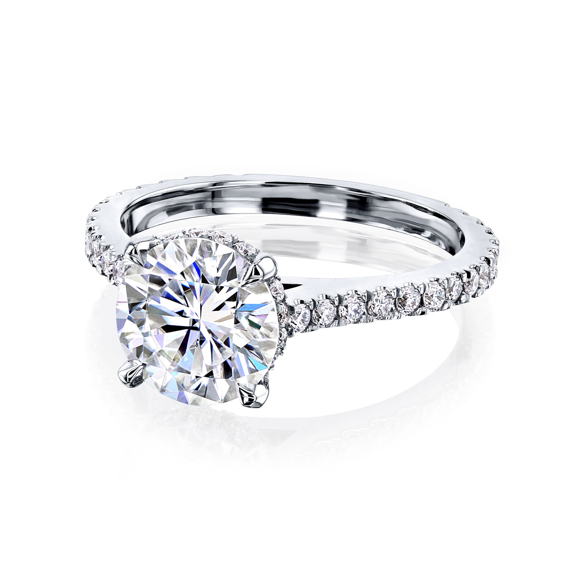 2.5 Carat Moissanite Vietta Ring