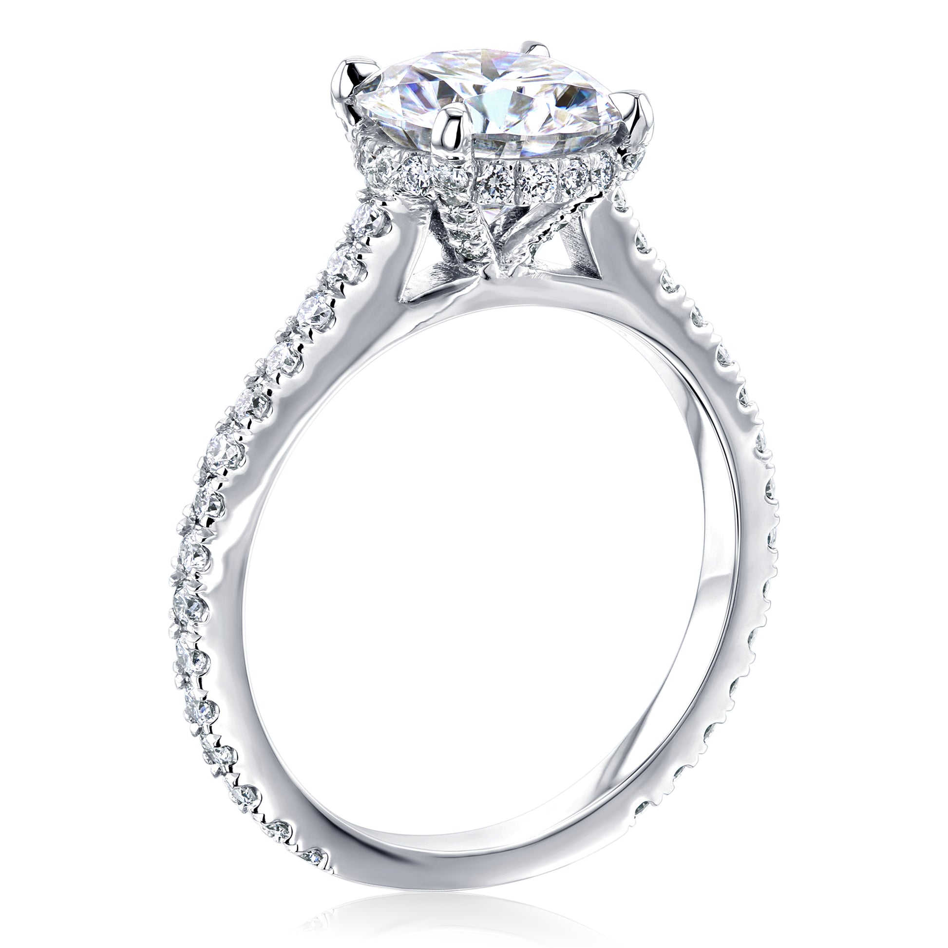 2.5 Carat Moissanite Vietta Ring