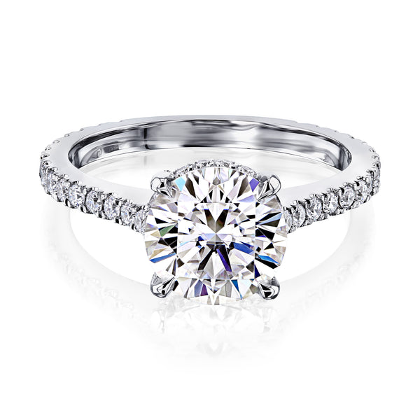 2.5 Carat Moissanite Vietta Ring