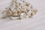 Kobelli 1.75 Carat East West Emerald Moissanite Engagement Ring