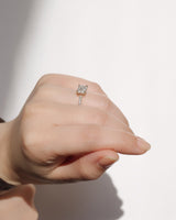 Kobelli 1.75 Carat East West Emerald Moissanite Engagement Ring
