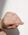 Kobelli Forever One East West Emerald Moissanite Engagement Ring