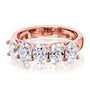 Kobelli The 5 Stone Trellis Oval Band
