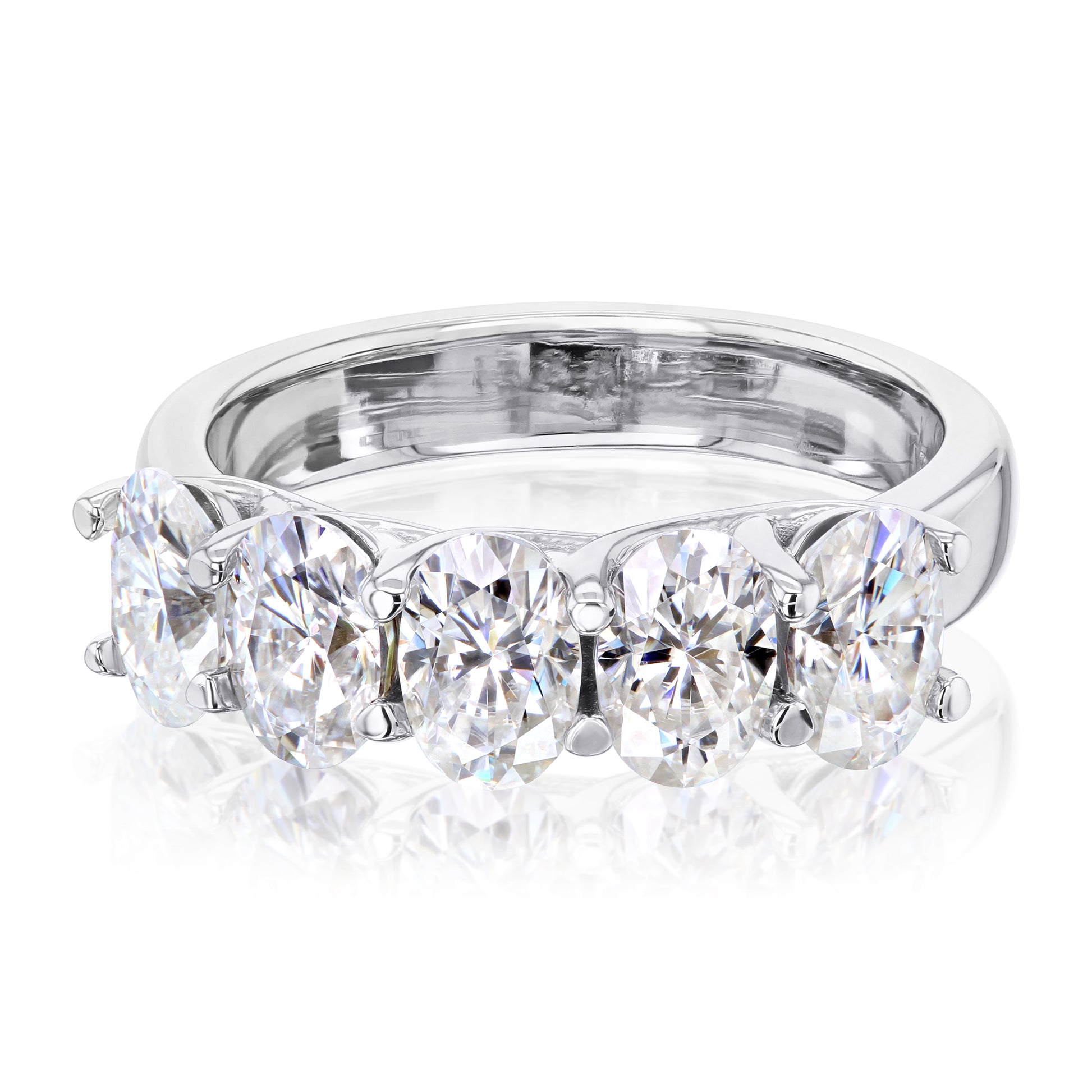 Kobelli The 5 Stone Trellis Oval Band