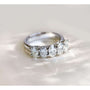Kobelli The 5 Stone Trellis Oval Band