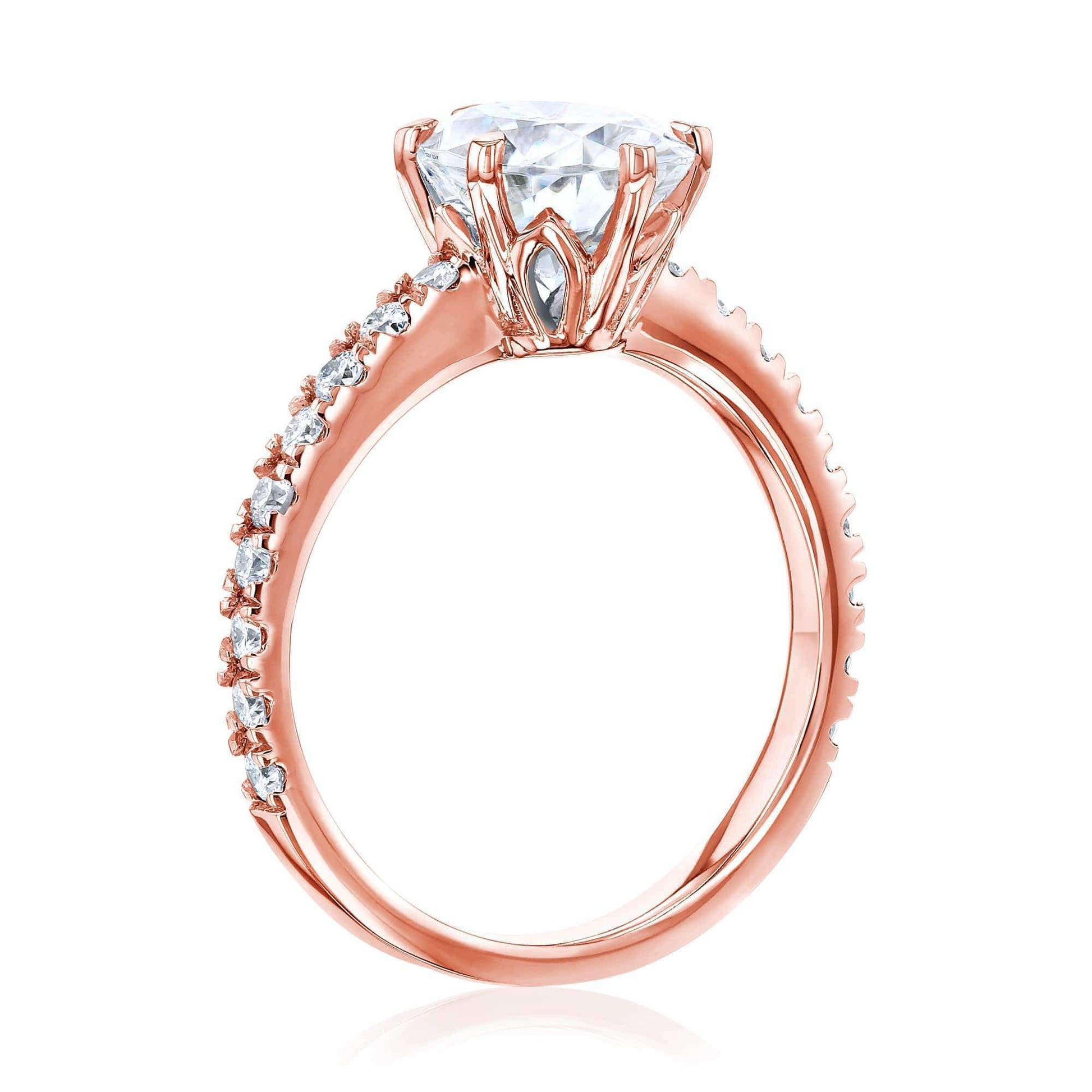 Kobelli 2.1ct Oval Moissanite Ring