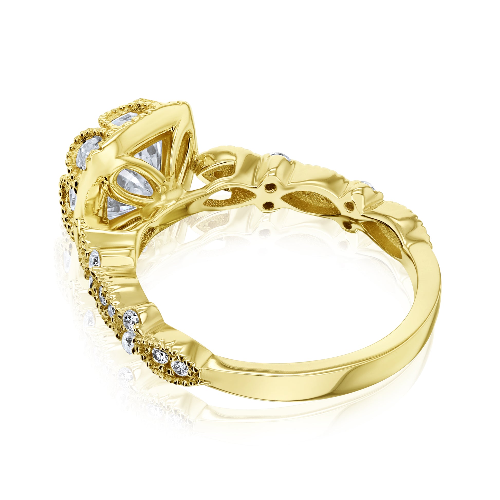 1.9 Carat Moissanite Colleen Ring