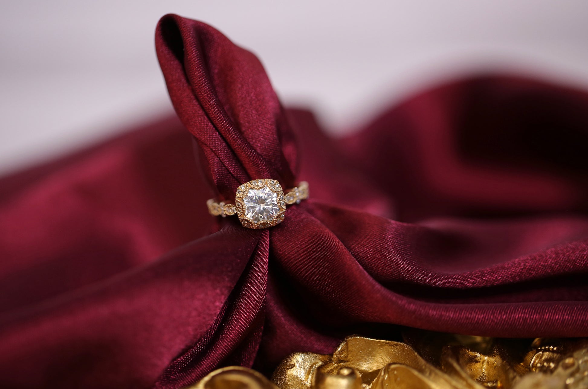 1.9 Carat Moissanite Colleen Ring