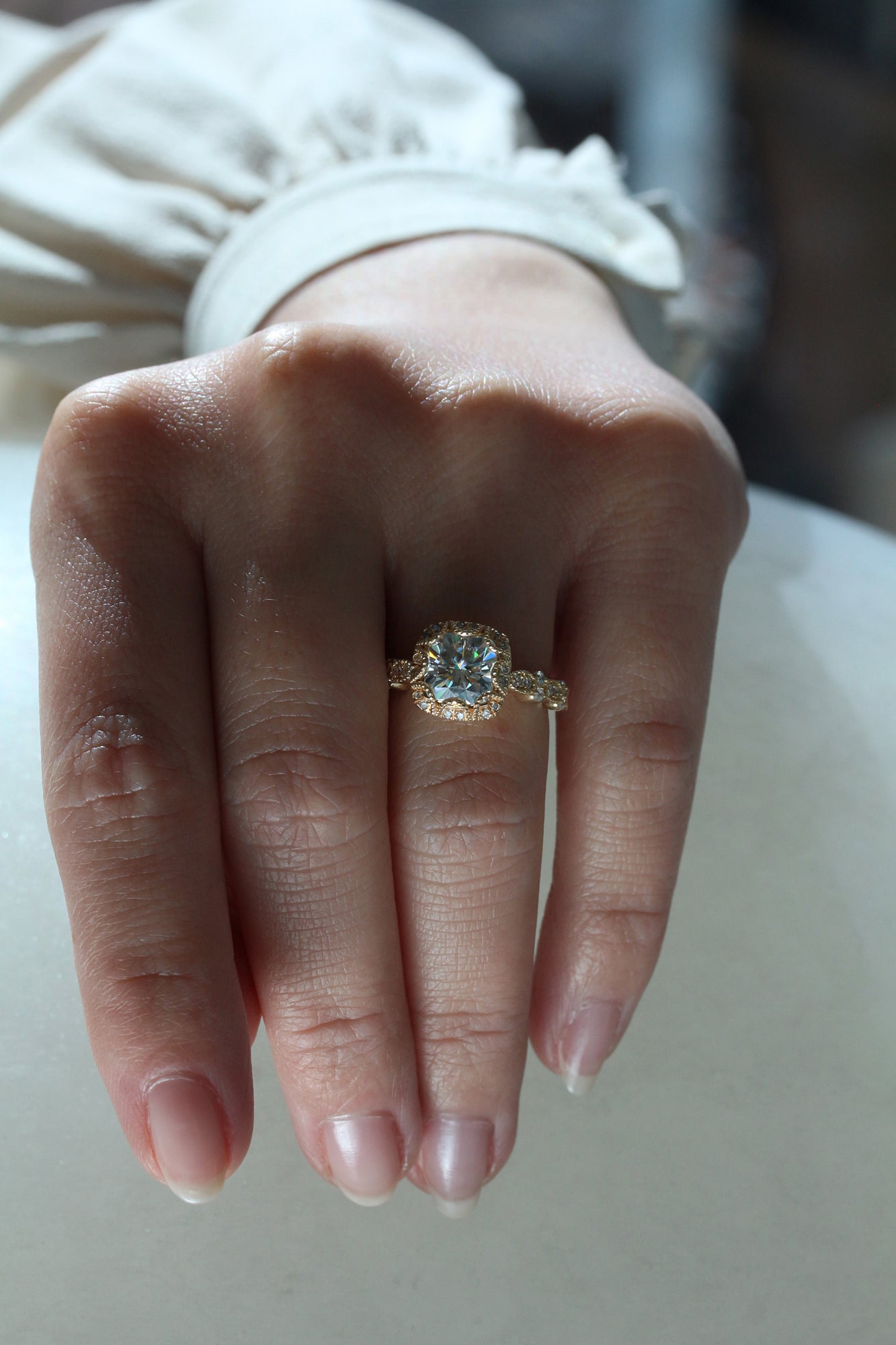 1.9 Carat Moissanite Colleen Ring