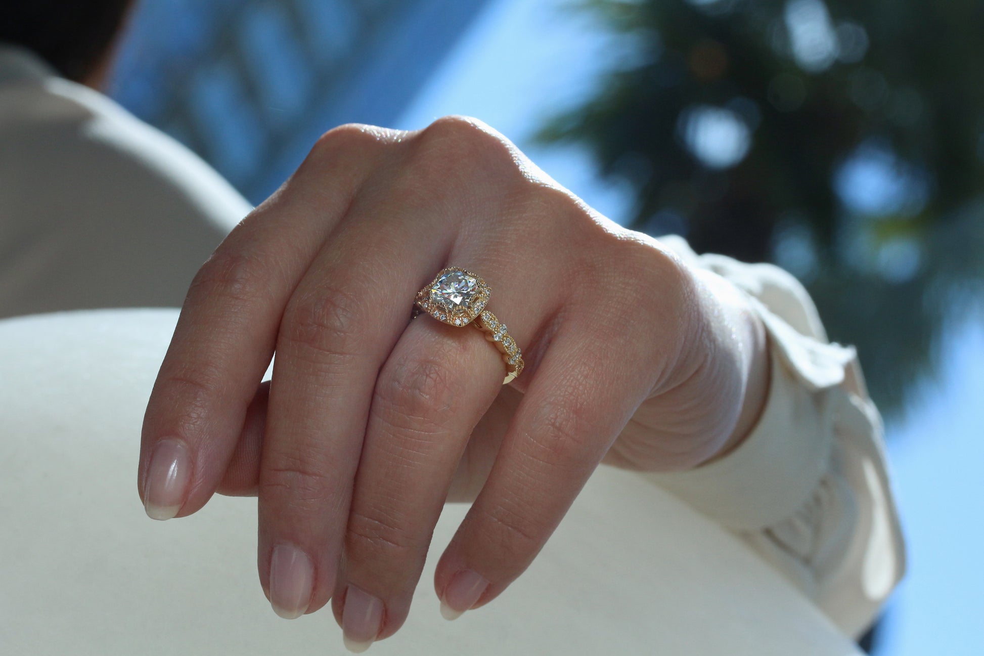 1.9 Carat Moissanite Colleen Ring