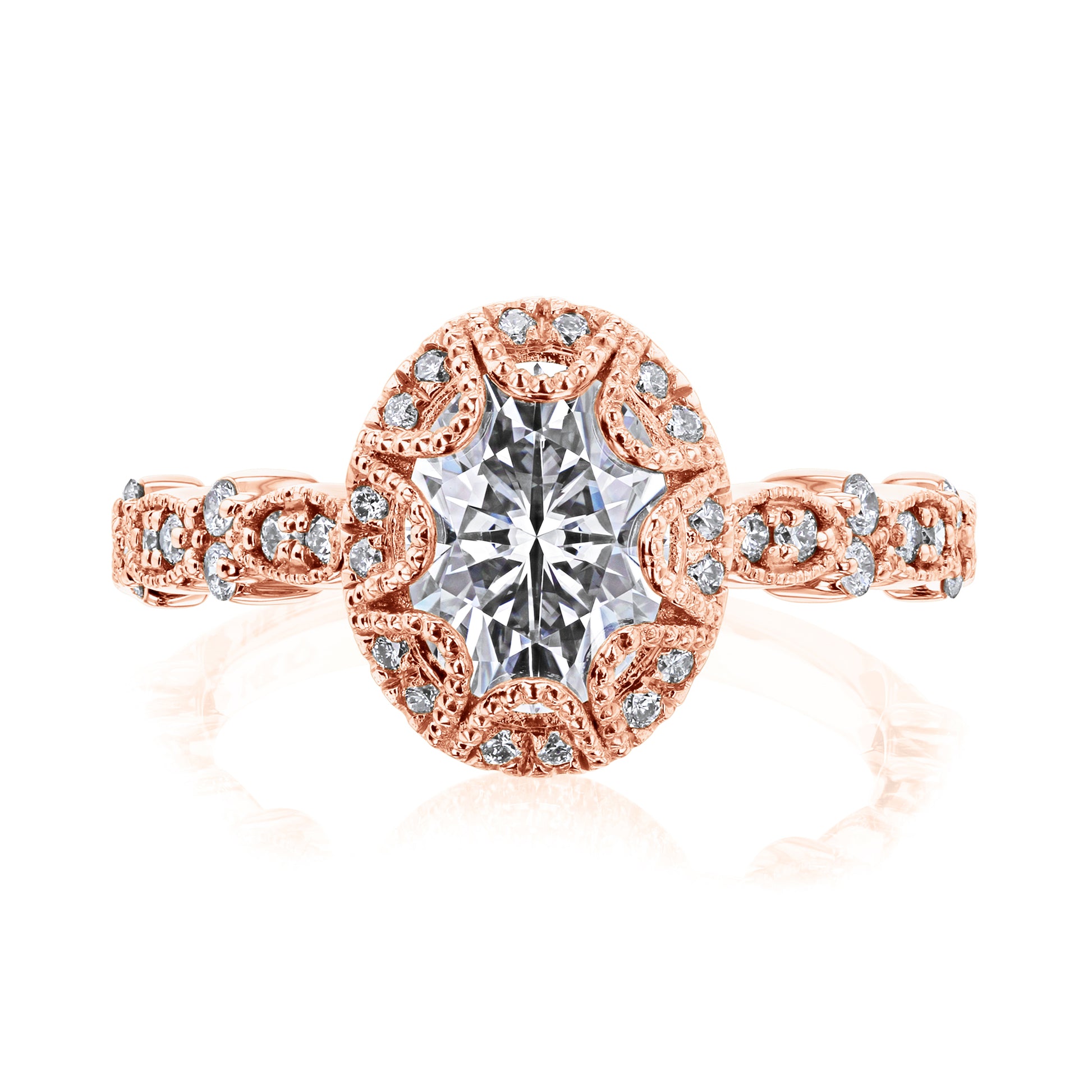 1.75 Carat Moissanite Omari Ring