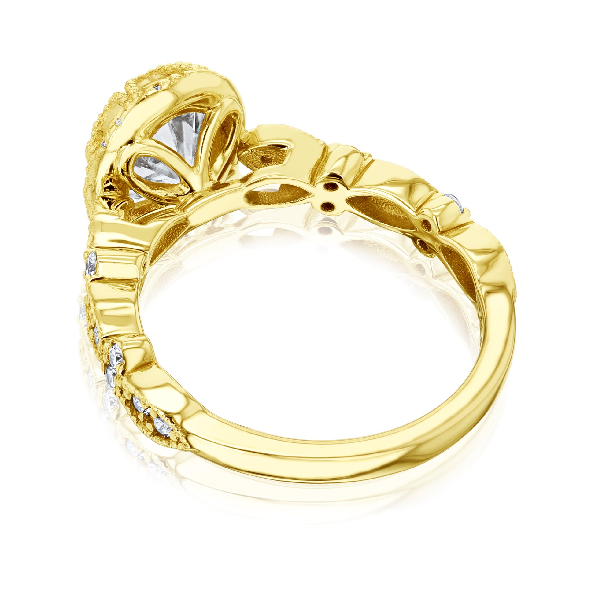 1.75 Carat Moissanite Omari Ring