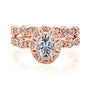 Kobelli 1.50ct Oval Moissanite Bridal Set