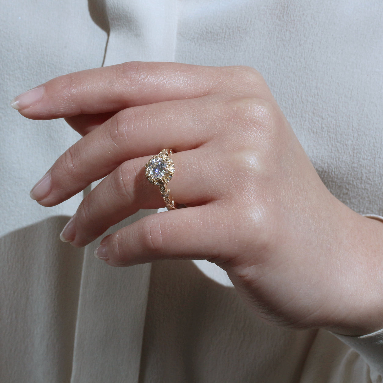 1.8 Carat Moissanite Rory Ring