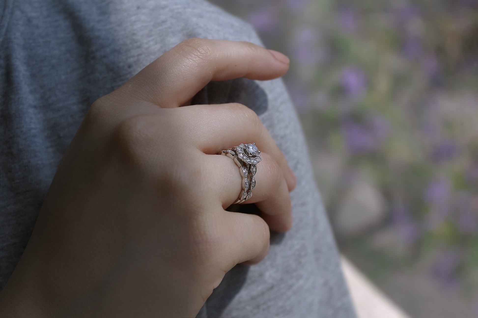 Kobelli Diamond Wedding Ring Set