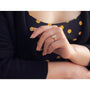 Kobelli Pauline Pear Solitaire Ring 