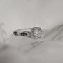 Kobelli 1 Carat Cushion Moissanite Engagement Ring