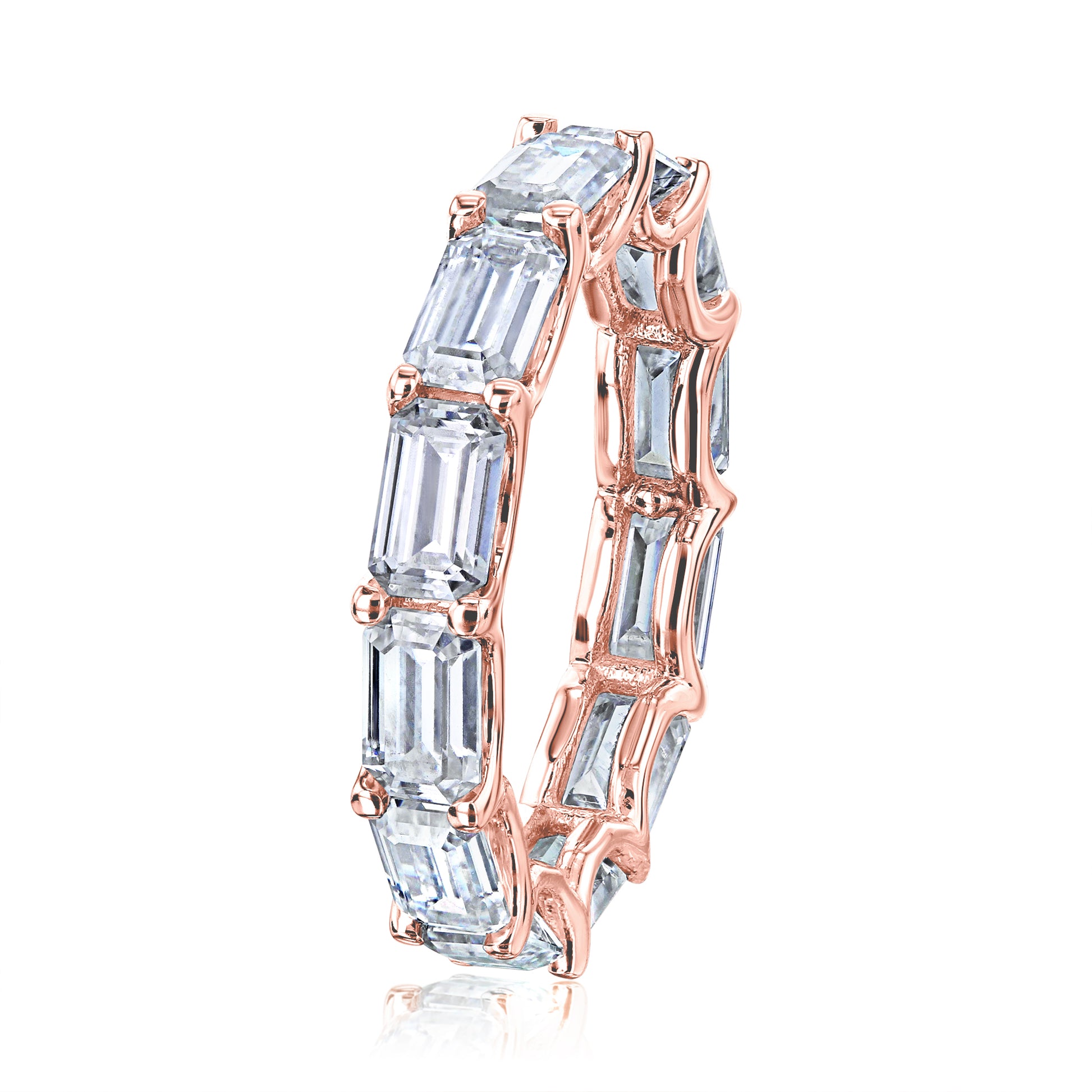 5mm Lab Grown Diamond Eternity East-West Ring