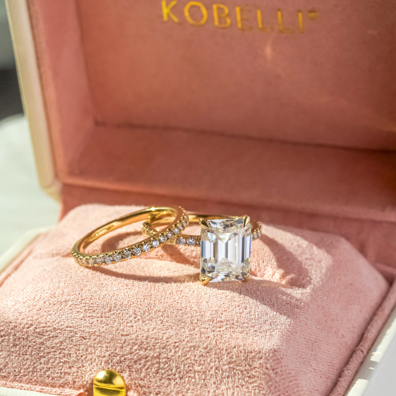 4.25 Carat Moissanite Butterfly Basket Singapore Bridal Set