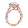 Kobelli The Cristina Pear Moissanite Engagement Ring