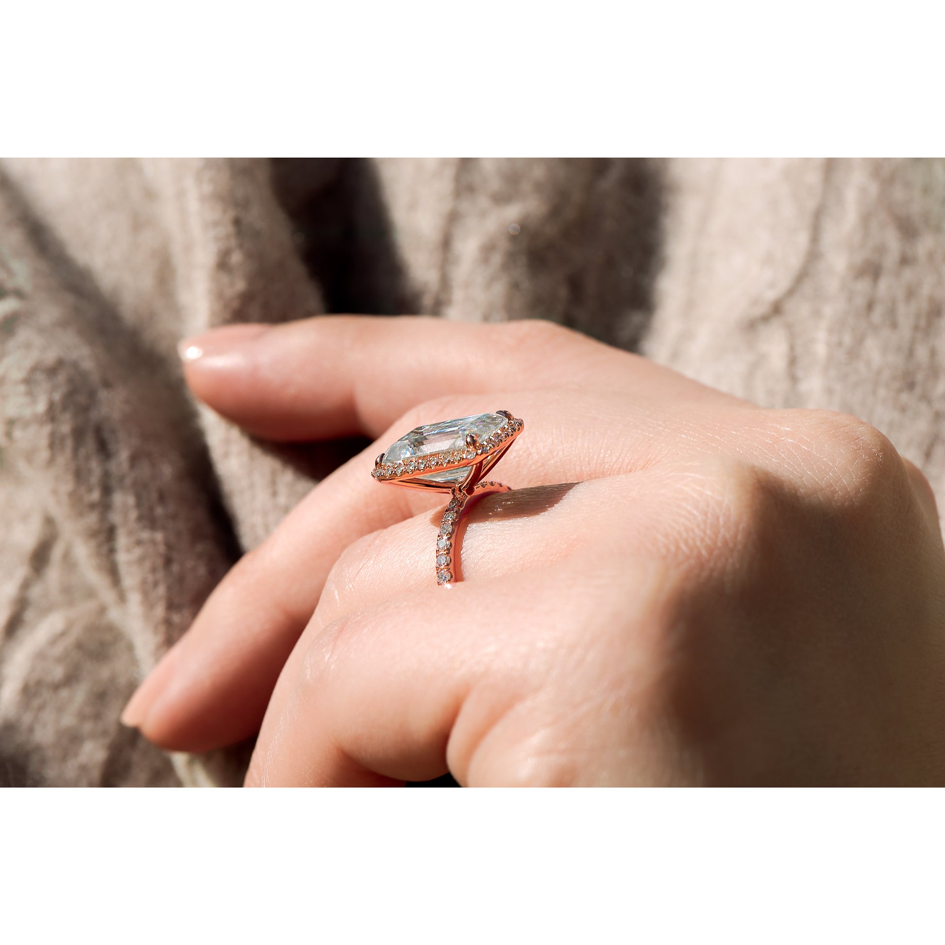 6.1 Carat Moissanite Eloise Ring