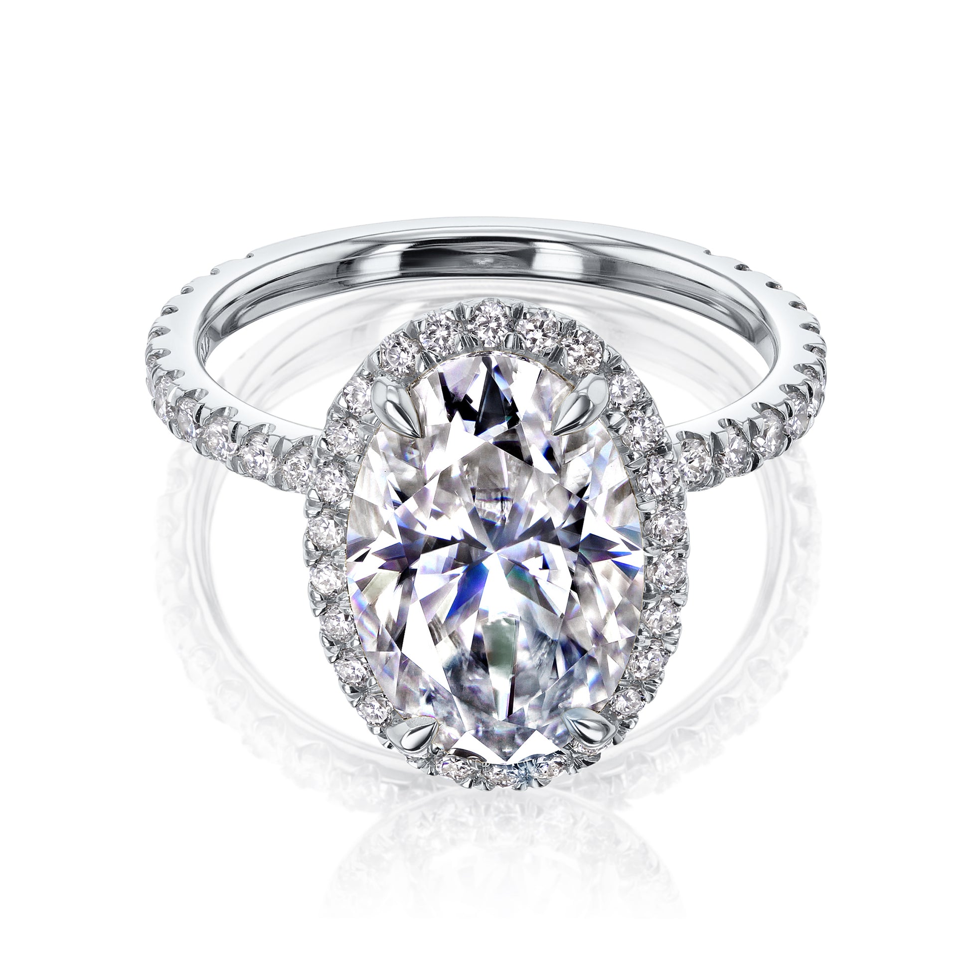 4.55 Carat Moissanite Olivia Ring
