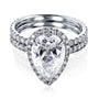 Kobelli Paige Moissanite Bridal Set