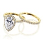 Kobelli Paige Moissanite Bridal Set