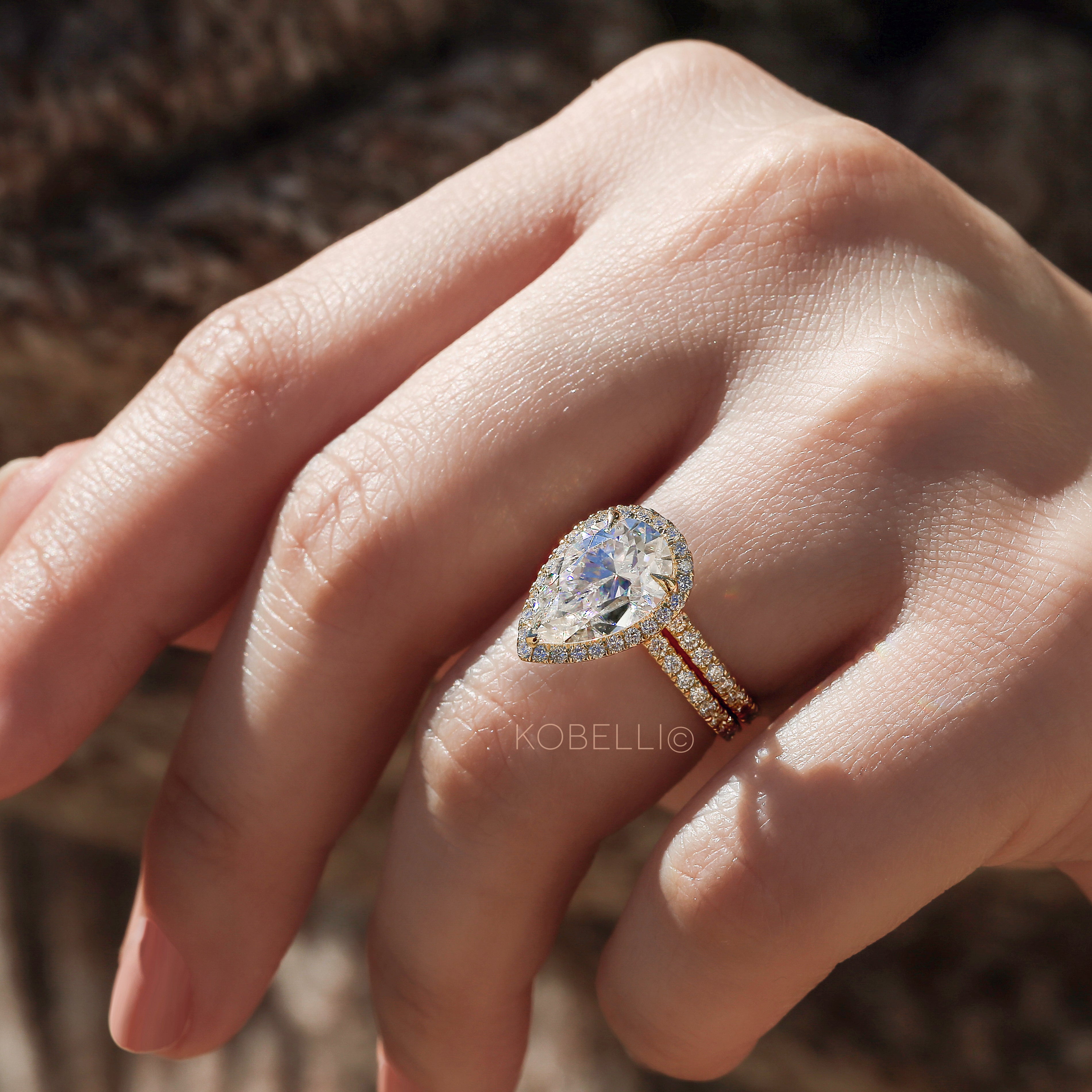 4.5 Carat Moissanite Paige Bridal Set