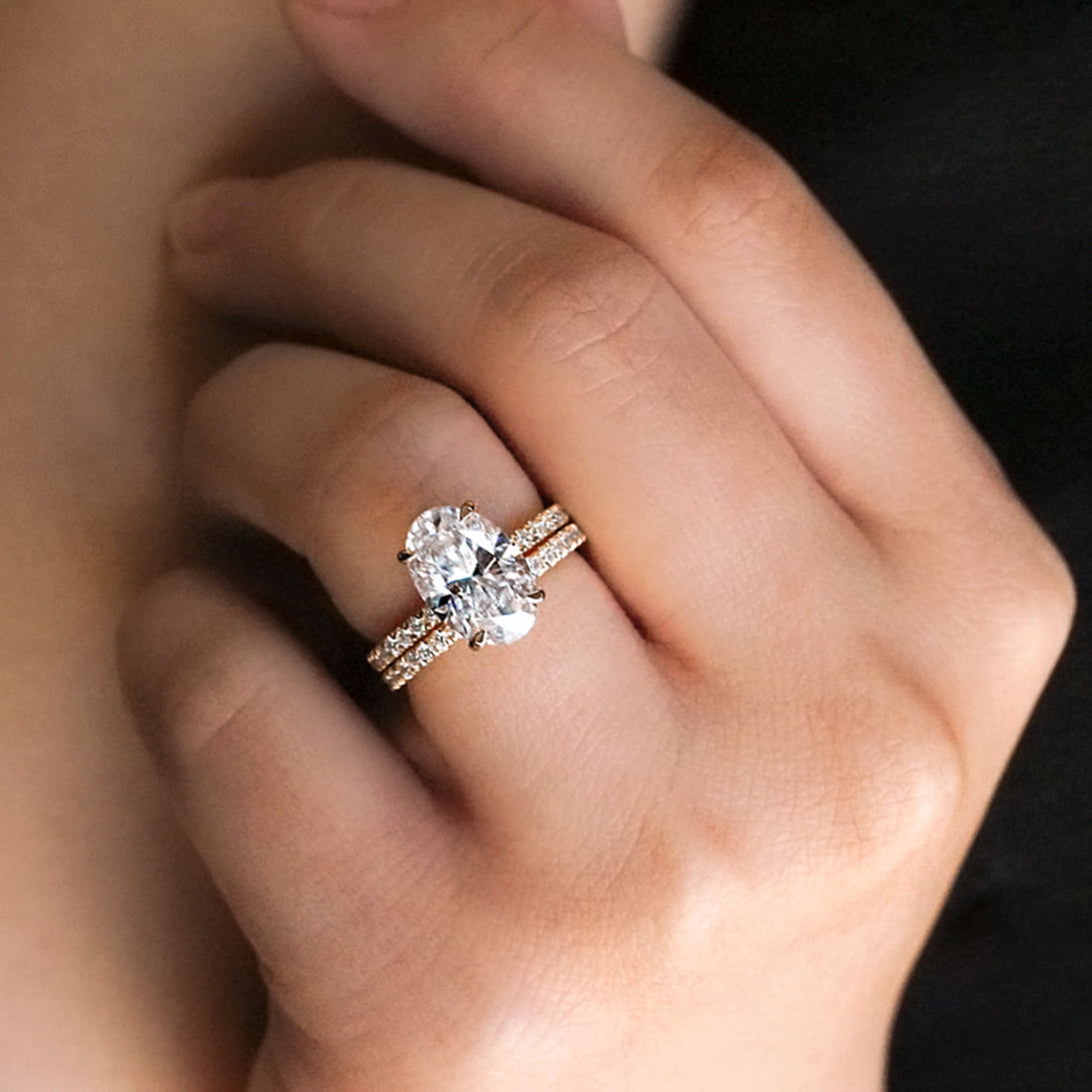 4.8 Carat Moissanite Odette Bridal Set