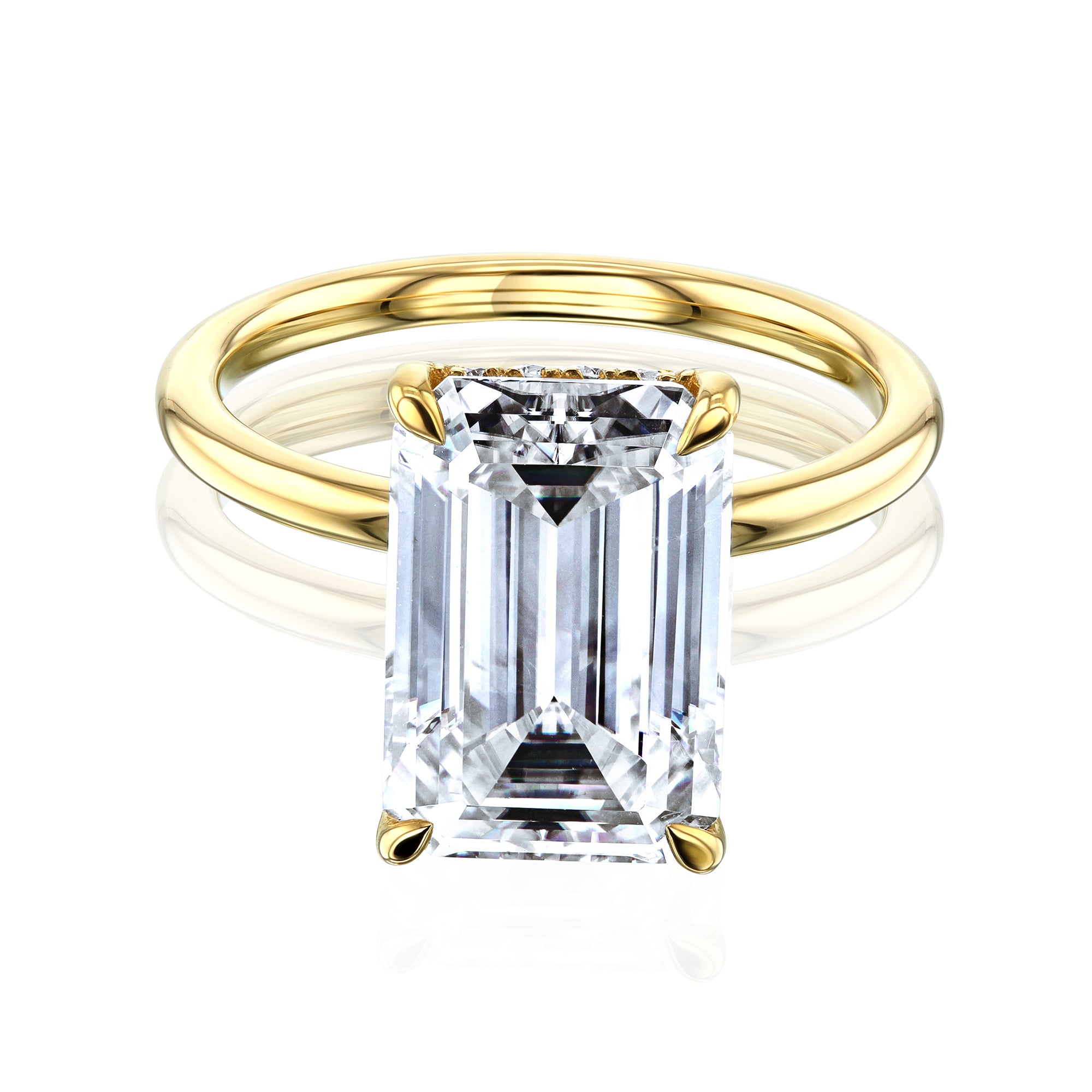 5.65 Carat Moissanite Elliot Ring