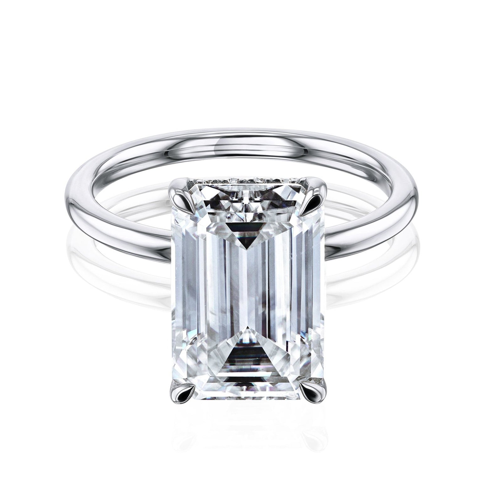 5.65 Carat Moissanite Elliot Ring