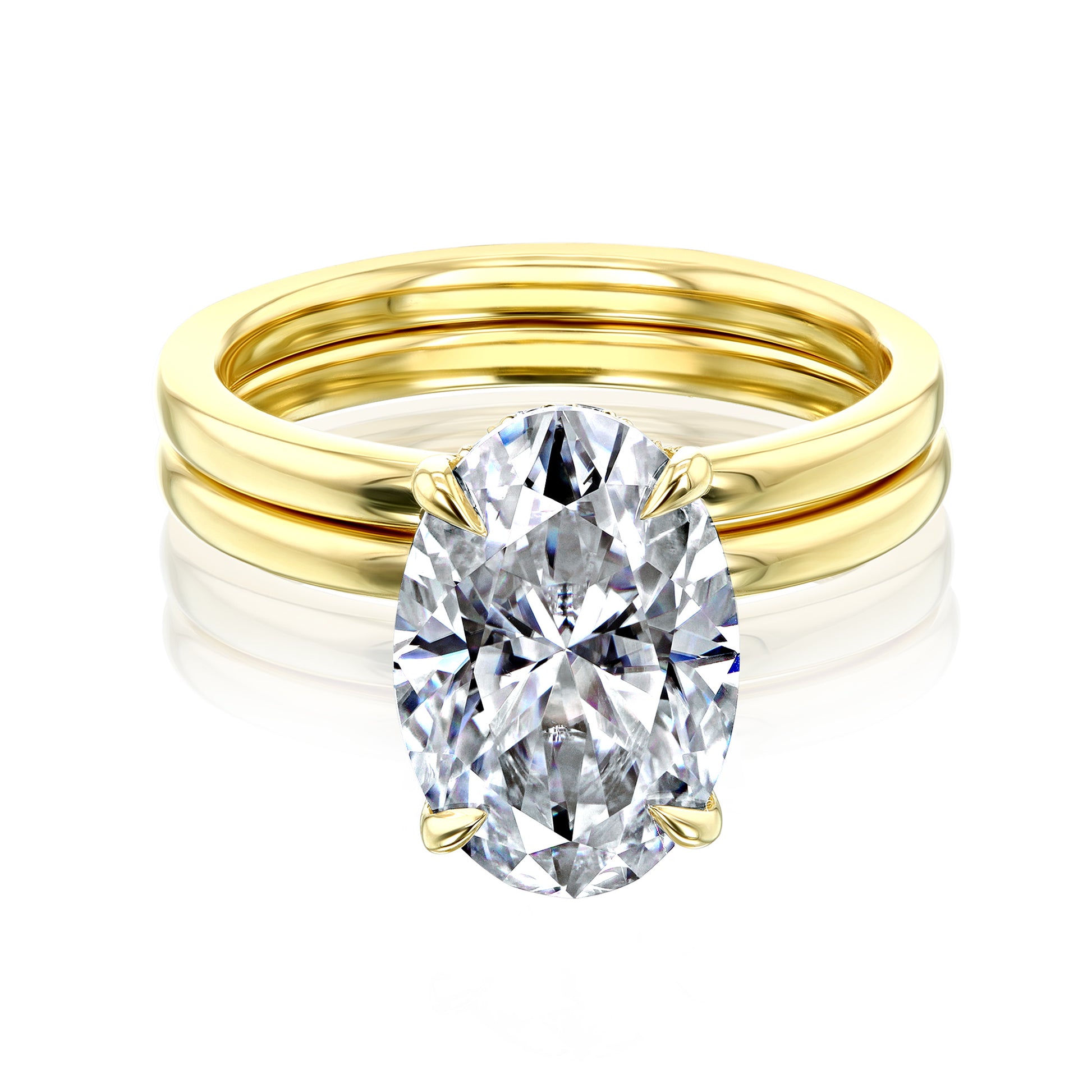 4.1 Carat Moissanite Orah Bridal Set