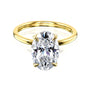 Orah - Kobelli Oval Moissanite Engagement Ring