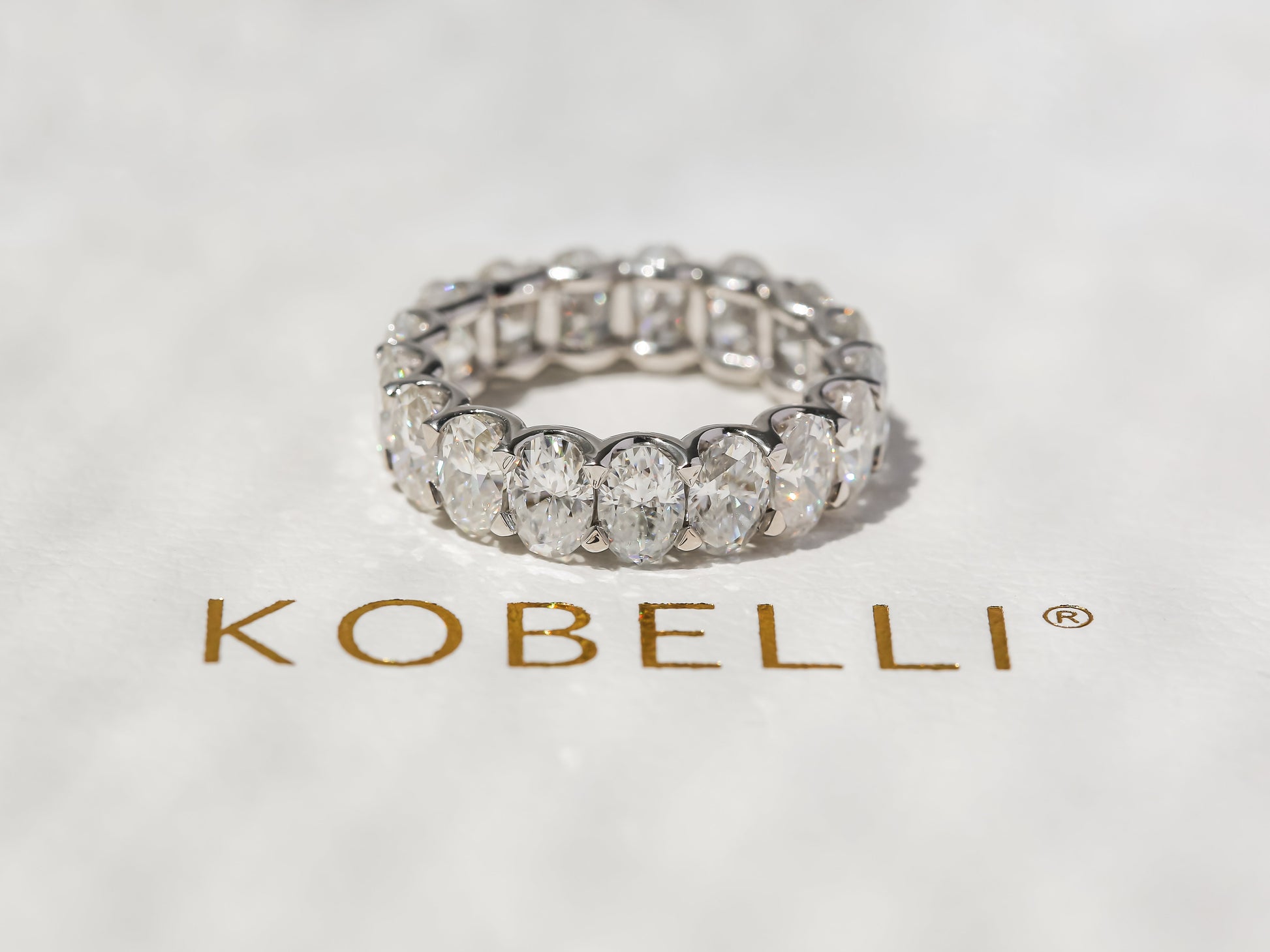 Kobelli Moissanite Eternity Band