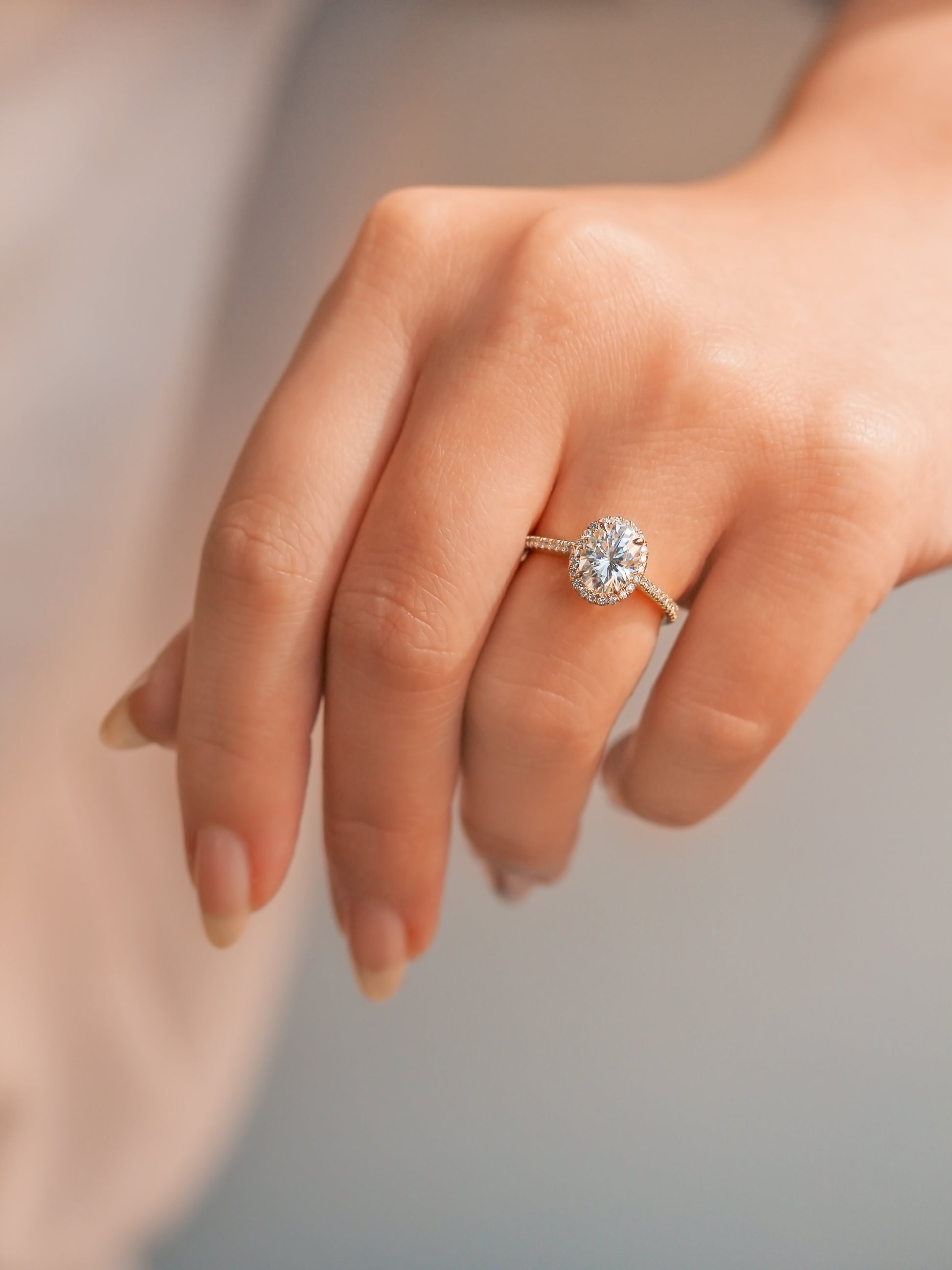 Kobelli 1.5ct Classic Oval Halo Engagement Ring