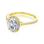 Kobelli 1.5ct Classic Oval Halo Engagement Ring