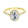 Kobelli 1.5ct Classic Oval Halo Engagement Ring